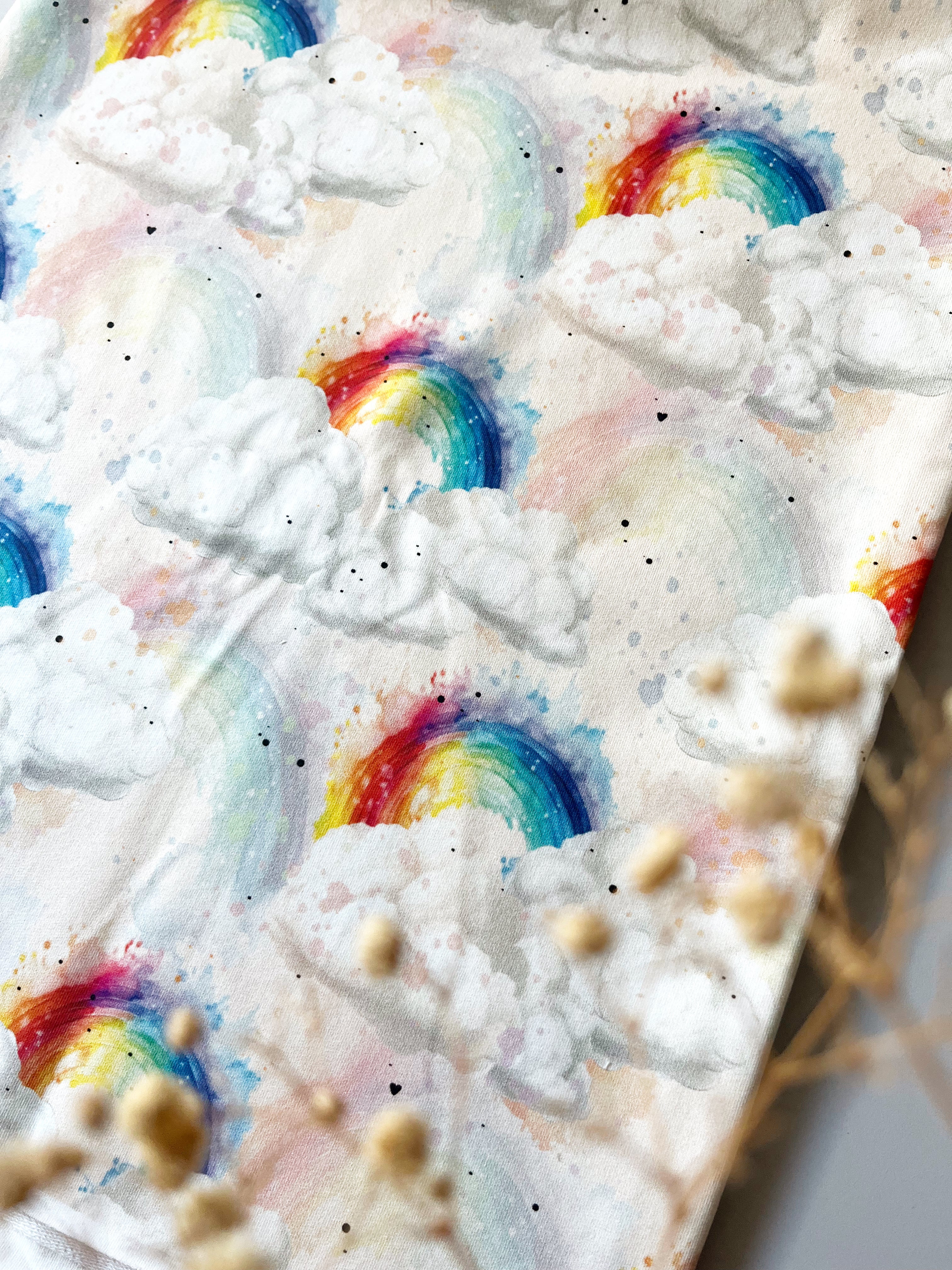 Bunter Regenbogen Himmel Dauervorbestellung